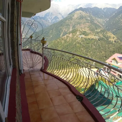 Deluxe Double room with balcony and with land view