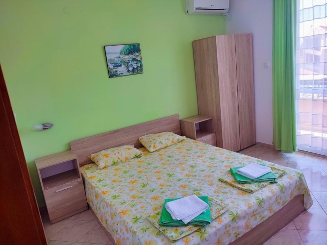 Deluxe Double room with balcony and with sea view