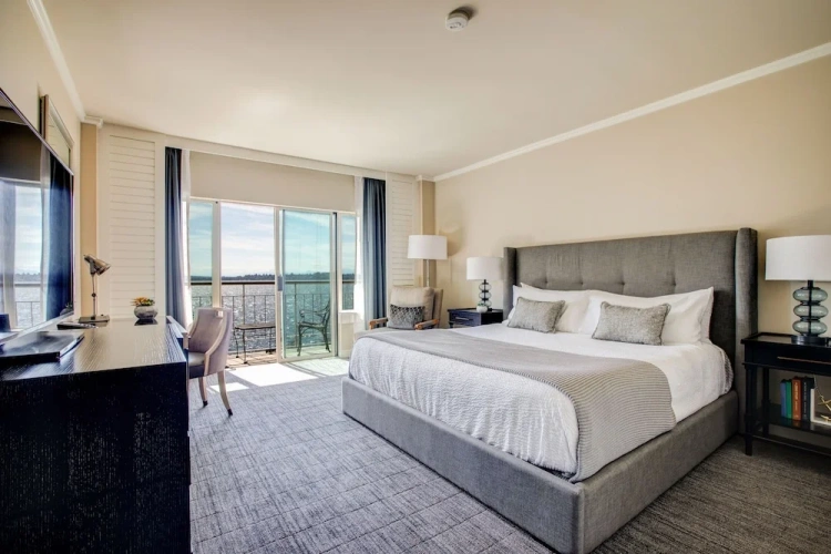 Standard Double room with balcony and with lake view