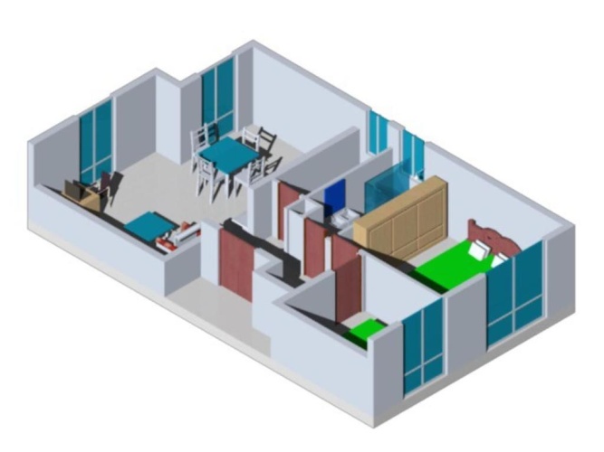 2 Bedrooms Apartment