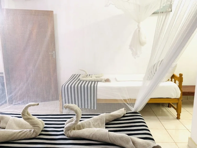 1 Bedroom Deluxe Triple room with garden view