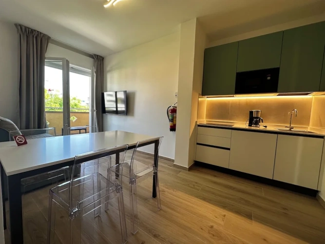 1 Bedroom Apartment with balcony and with city view