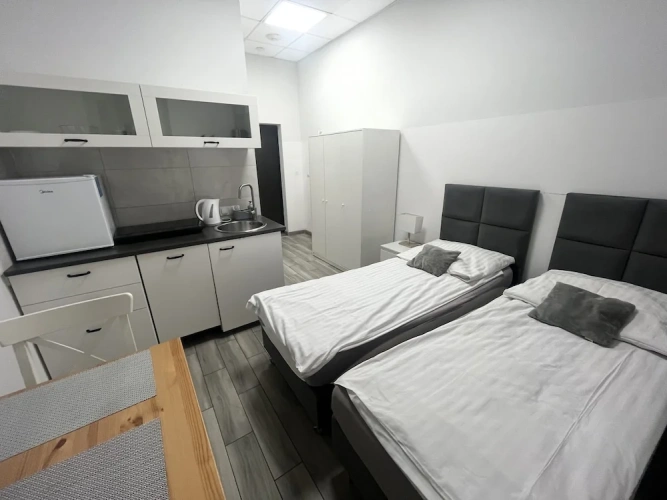 Standard Twin room with balcony and with lake view