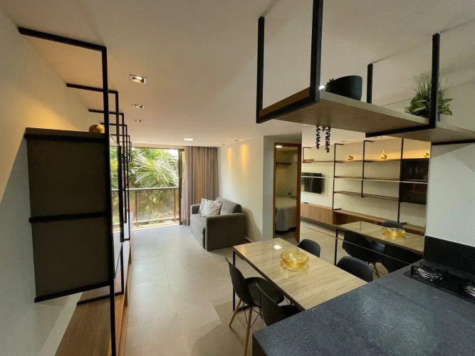 Apartamento De Um Quarto A Beira Mar