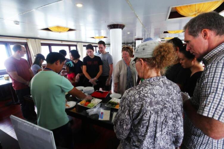 Halong Silversea CruiseOver view