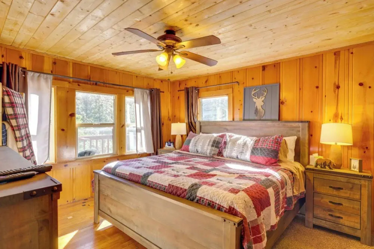 14 Mi to Slopes: Long Barn Cabin w/ Fire Pit!