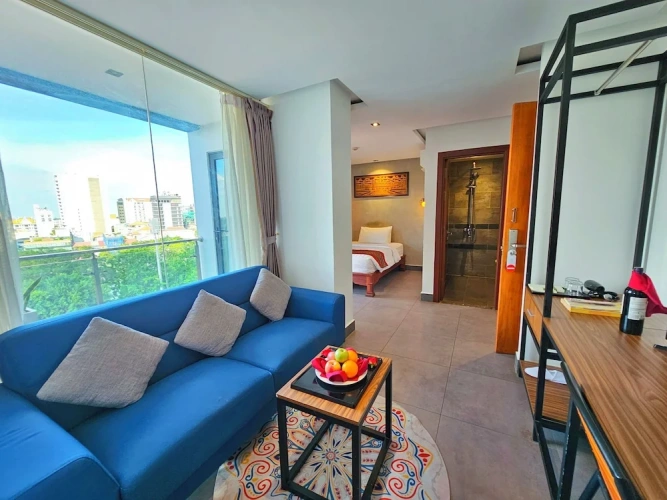 Standard Twin Family room with balcony