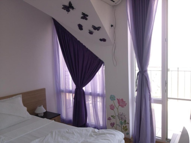Standard Double Attic room with balcony and with sea view