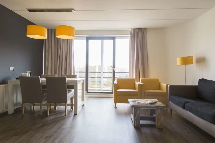 Standard Family room with balcony and with land view