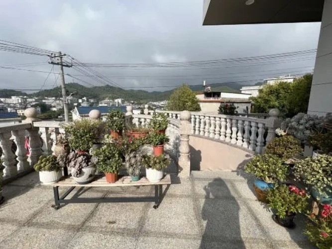 Outside