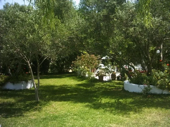 Standard Quadruple room with garden view