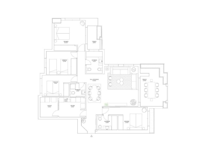 4 Bedrooms Deluxe Apartment