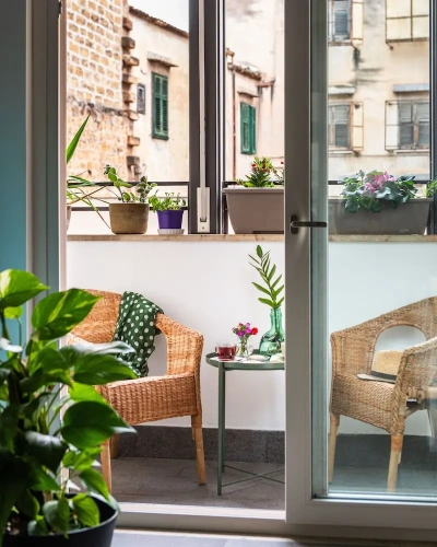 Superior Double room with balcony and with view