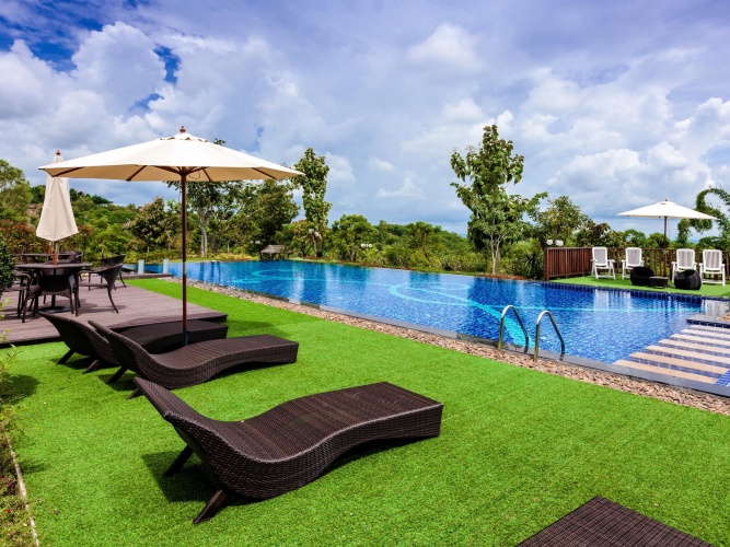 Deluxe Double room with balcony and with view