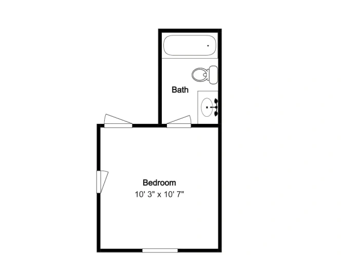 4 Bedrooms Cottage with balcony