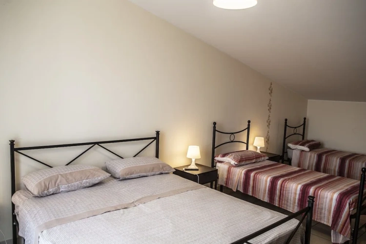 Standard Quadruple room with balcony