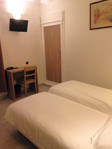 Standard Twin room with balcony and with view