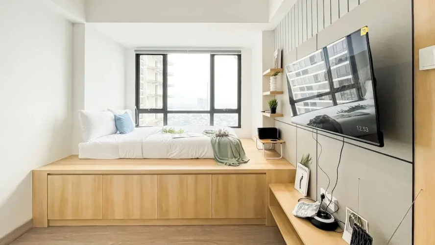 Restful And Modern Studio At Collins Boulevard Apartment