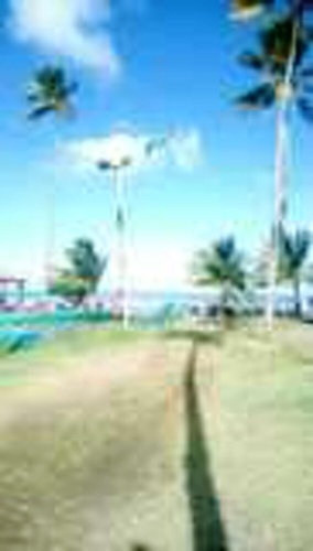 Outside