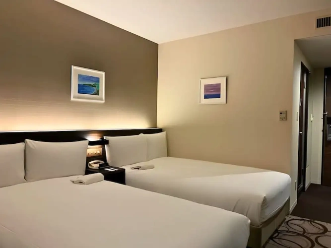 Standard Twin room with city view