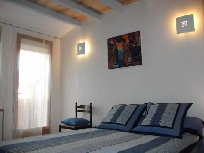 Apartment with balcony and with view