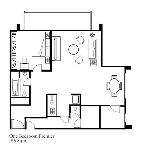 1 Bedroom Classic room with balcony