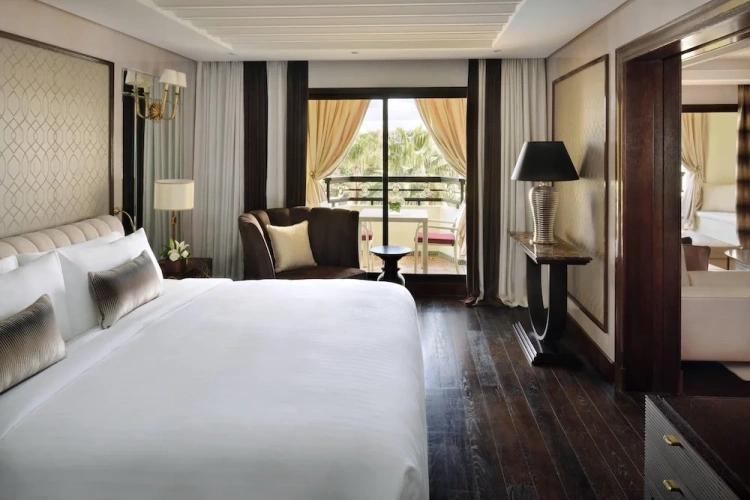 Double Suite with balcony and with pool view