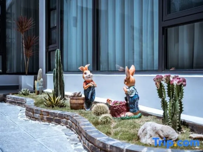 Outside