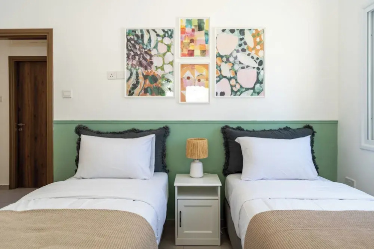 Arty Haven Spacious 3BR House in Larnaca