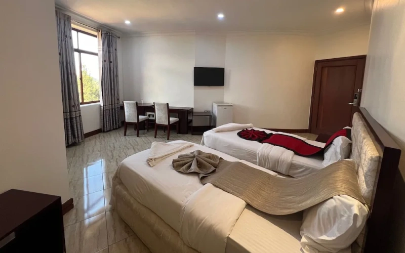 Standard Twin room with balcony