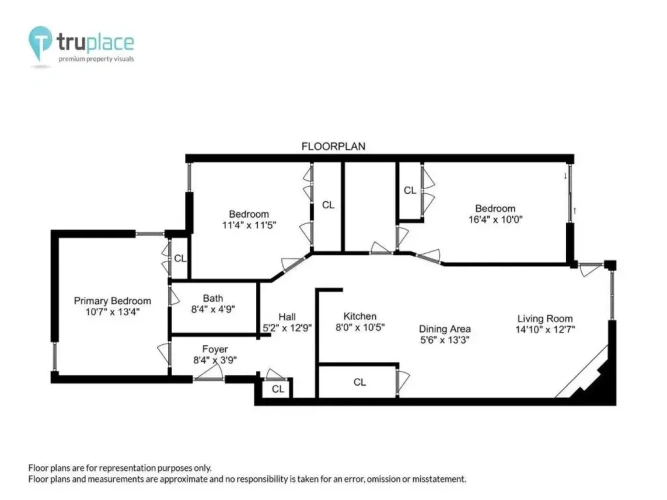 3 Bedrooms Apartment