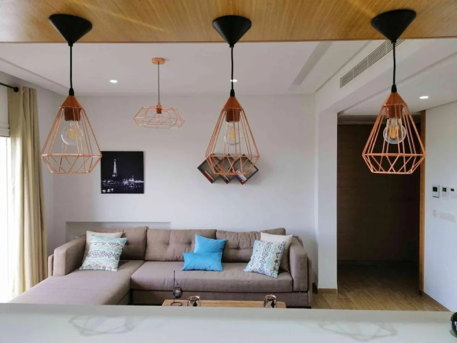 Bright Stylish 1bd Flat in Jardins De Carthage