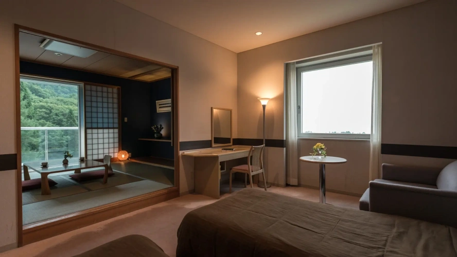 Standard Twin room with view