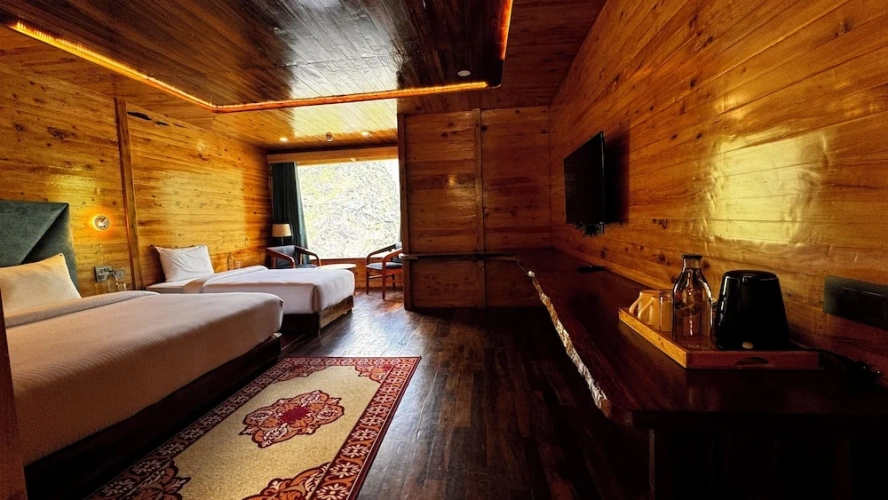 Luxury Triple room with mountain view