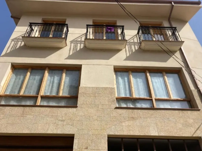 Studio with balcony and with view
