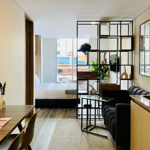 w Exceptional Loft With Modern Deco in Bogota
