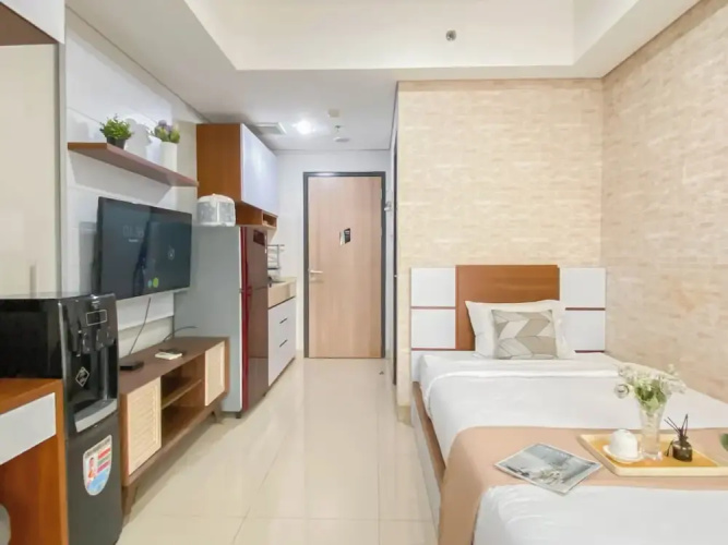 Tidy And Restful Studio At Monroe Tower Apartment