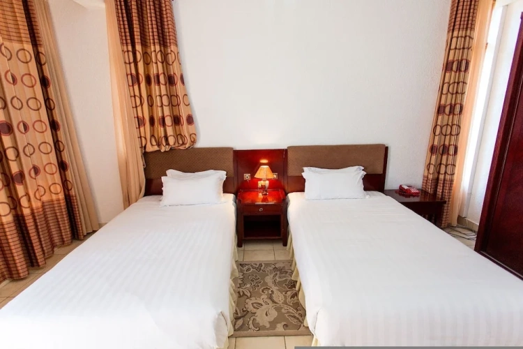 Standard Twin room with land view