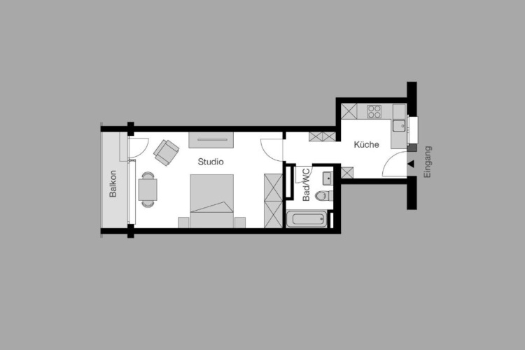 Superior Double Penthouse Studio