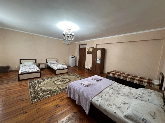 Family Suite with balcony and with garden view