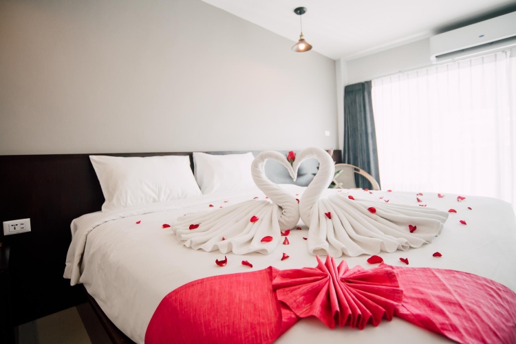 Standard Double room with balcony and with view