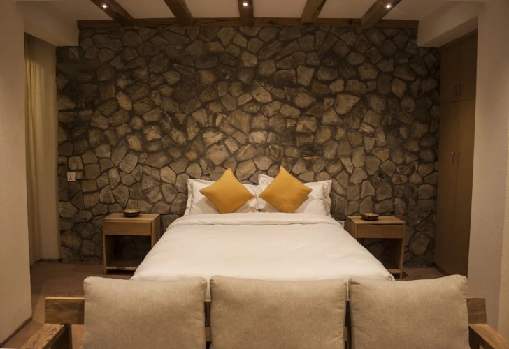 Luxury Double Apartment with balcony and with mountain view