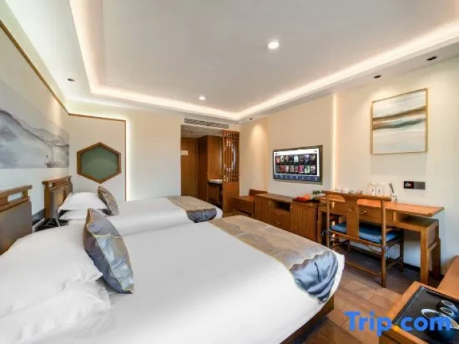 Luxury Twin room with street view