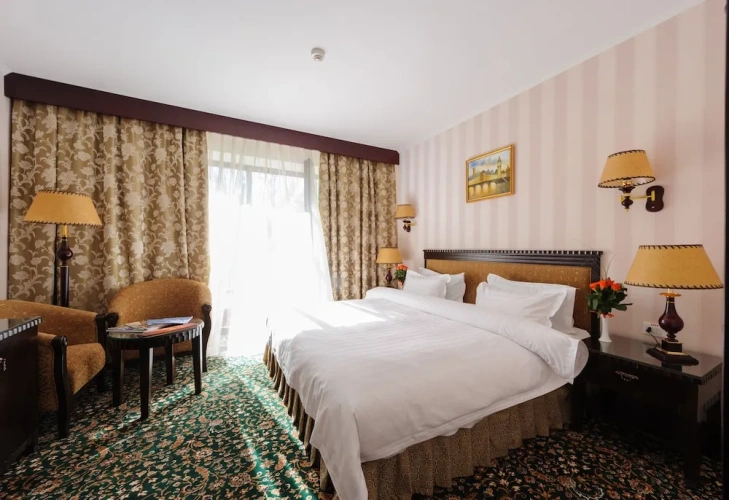 Standard Double room with balcony and with park view