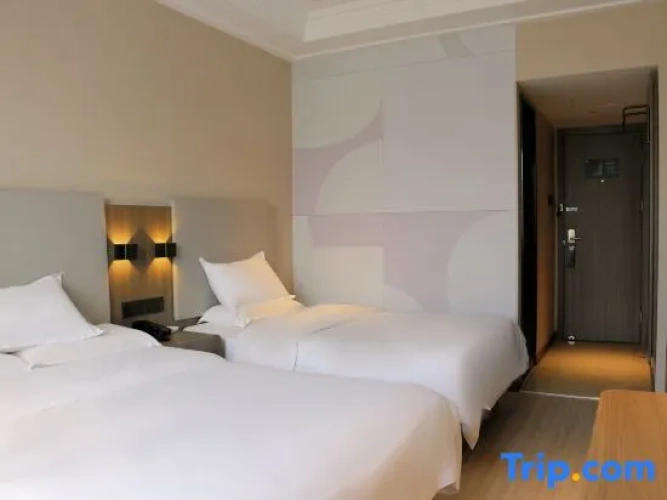 Standard Twin room with street view