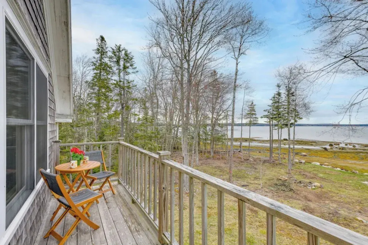 Waterfront Deer Isle Apartment w/ Fire Pit