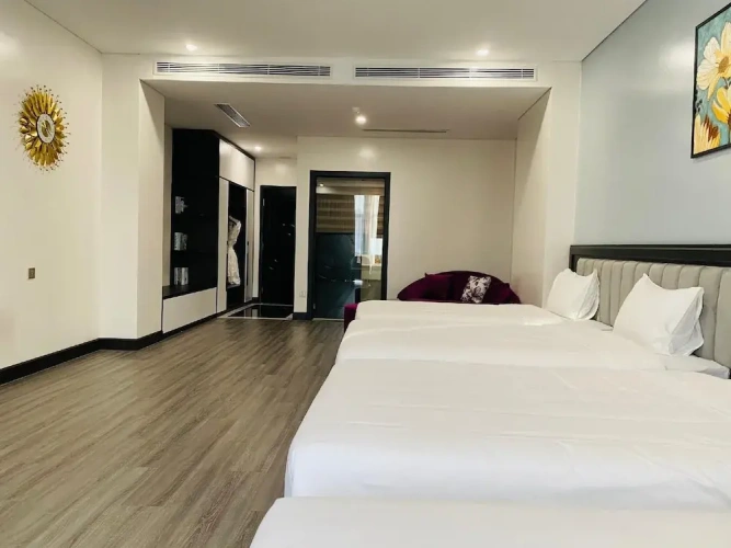 1 Bedroom Premium Quadruple room with city view