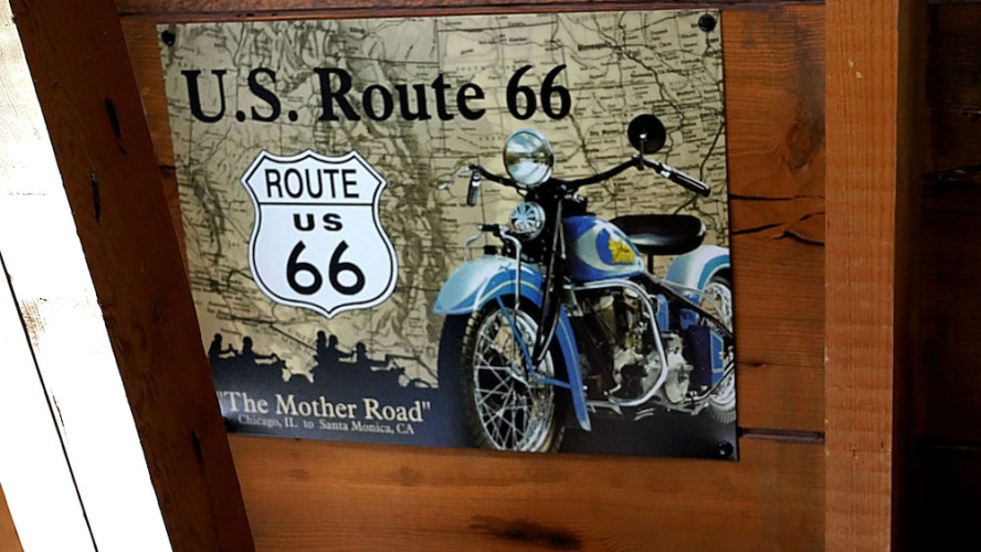 Historic Caboose on Route 66