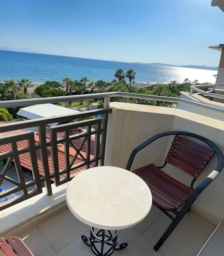 Standard room with balcony and with sea view