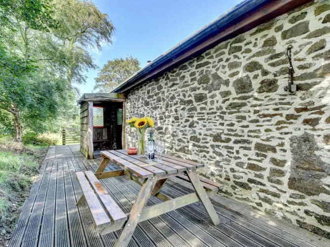 Rustic Holiday Home in Lynton with Garden near Malmsmead